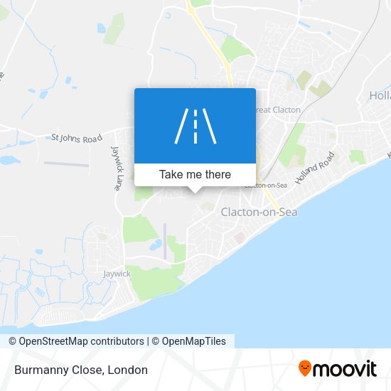 Burmanny Close map