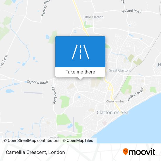Camellia Crescent map