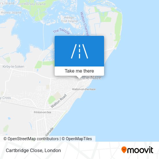 Cartbridge Close map