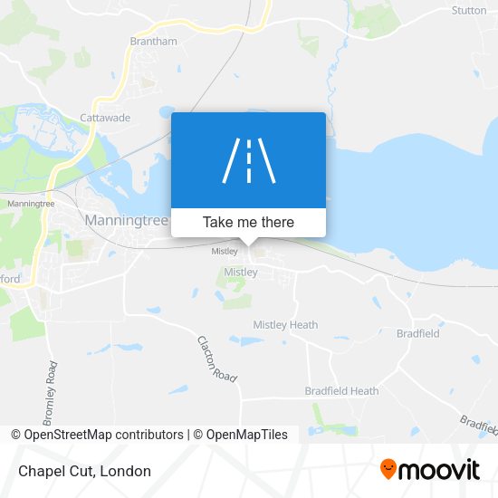 Chapel Cut map