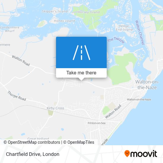 Chartfield Drive map