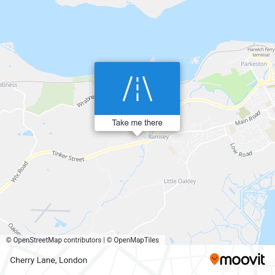 Cherry Lane map