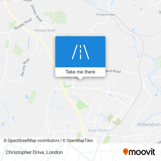 Christopher Drive map