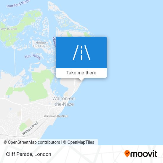 Cliff Parade map