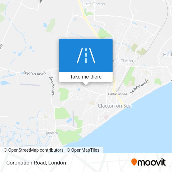 Coronation Road map