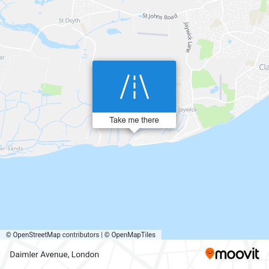 Daimler Avenue map