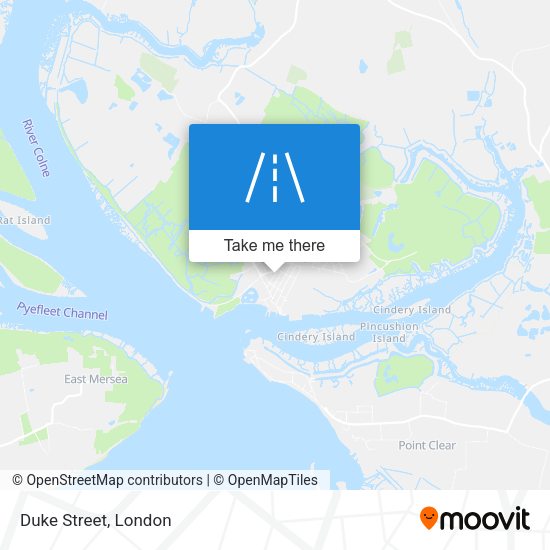 Duke Street map