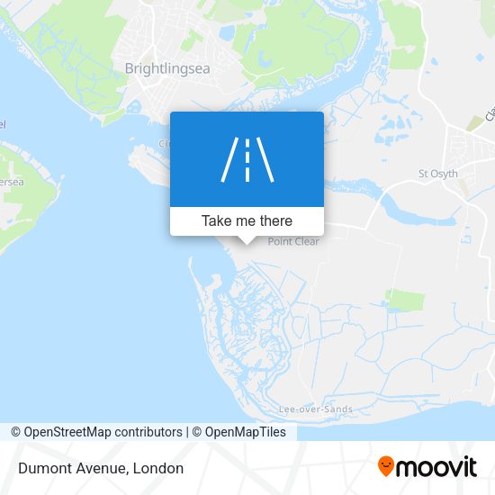 Dumont Avenue map