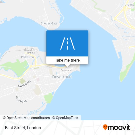 East Street map