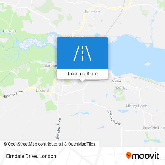 Elmdale Drive map