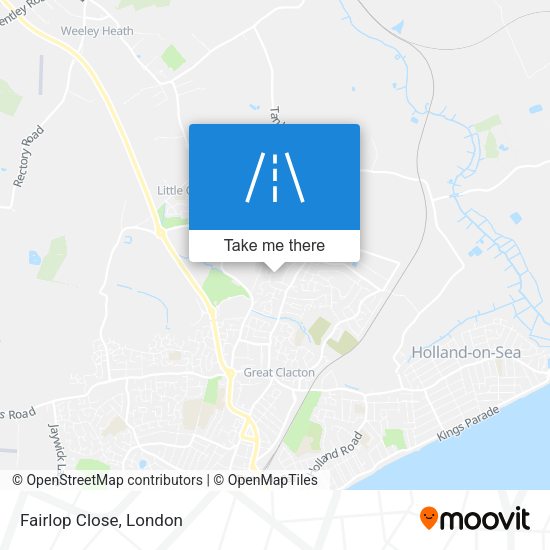 Fairlop Close map