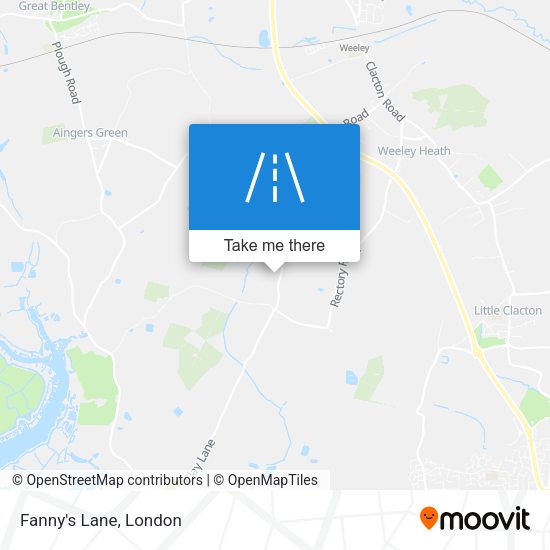 Fanny's Lane map