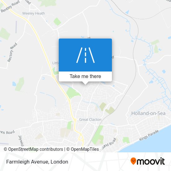 Farmleigh Avenue map
