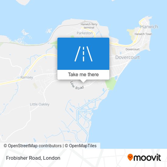 Frobisher Road map