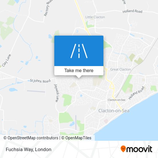 Fuchsia Way map