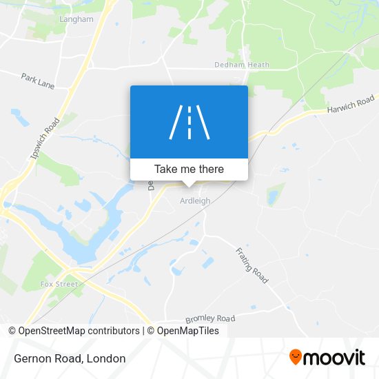 Gernon Road map
