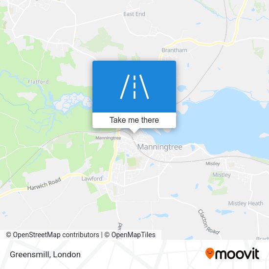 Greensmill map