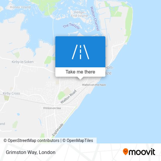 Grimston Way map