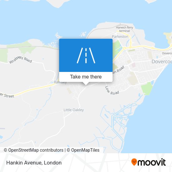 Hankin Avenue map