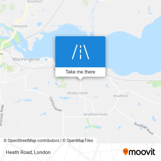 Heath Road map