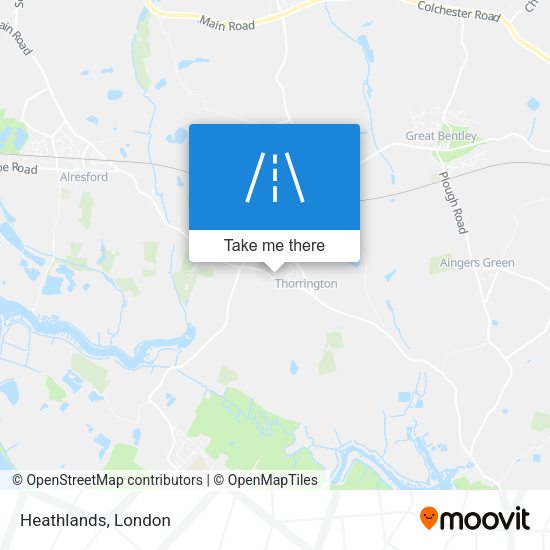 Heathlands map