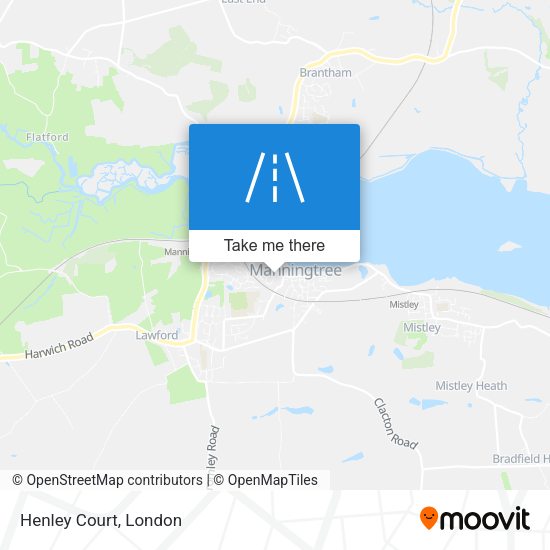 Henley Court map