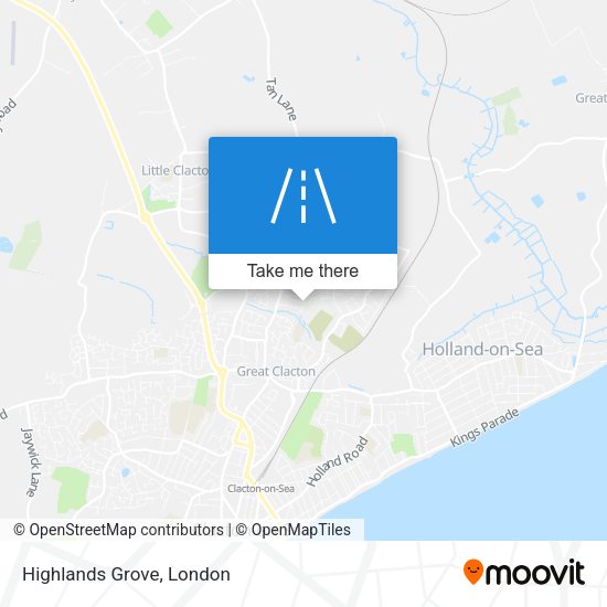 Highlands Grove map