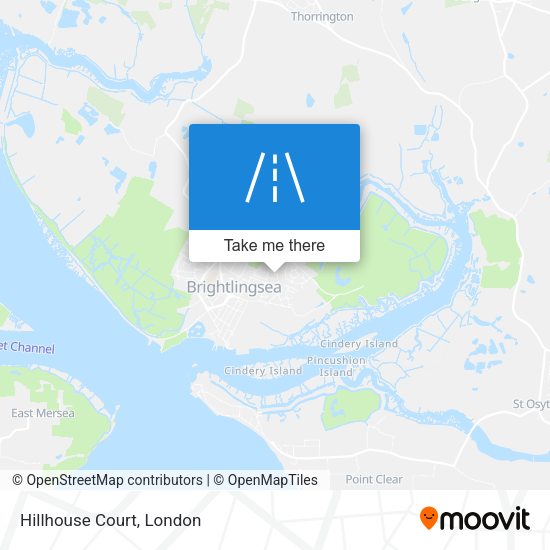Hillhouse Court map