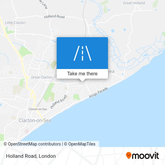 Holland Road map