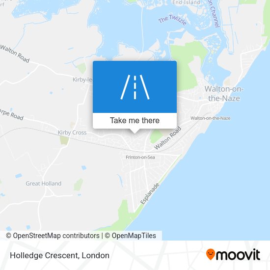 Holledge Crescent map