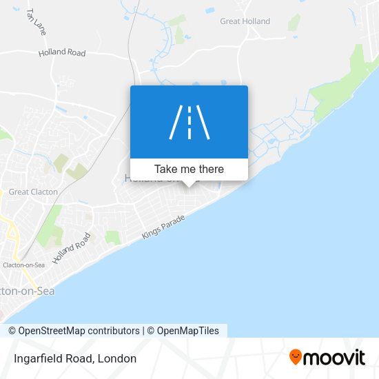 Ingarfield Road map