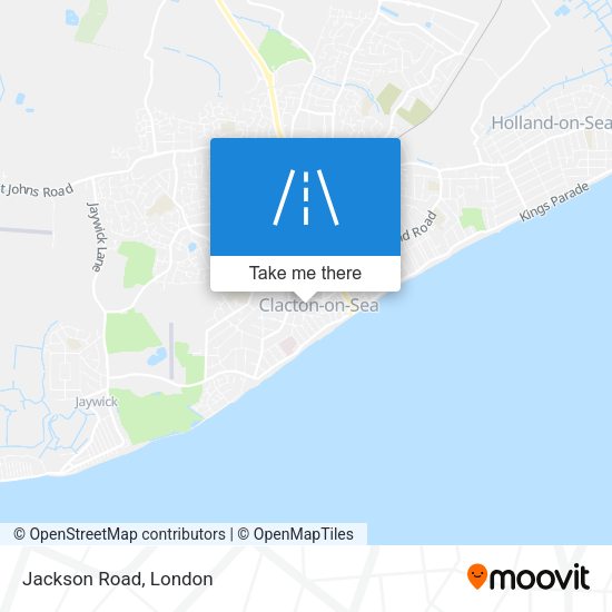 Jackson Road map