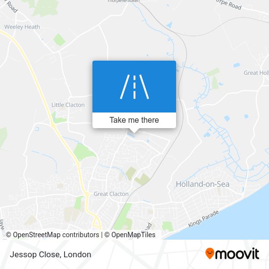 Jessop Close map