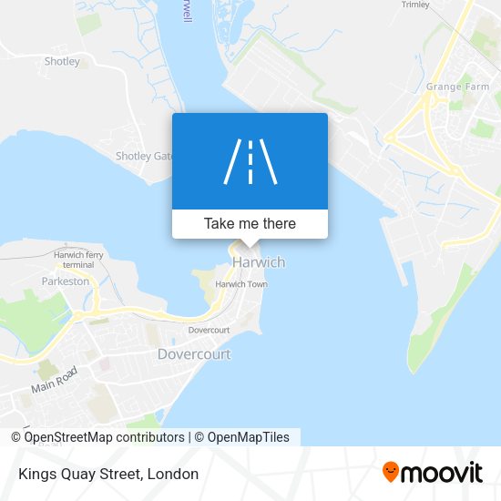 Kings Quay Street map