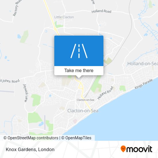 Knox Gardens map