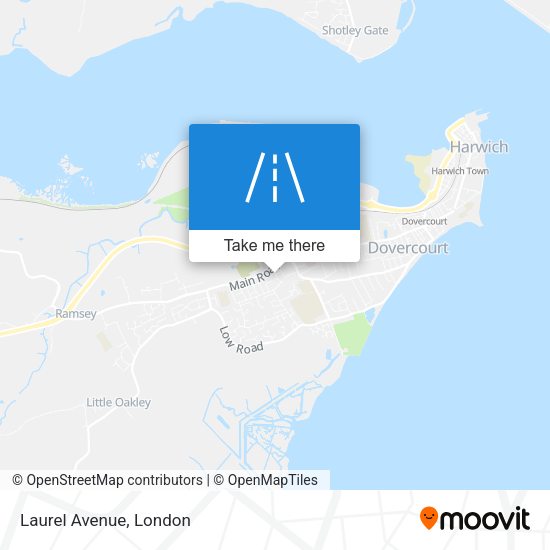 Laurel Avenue map