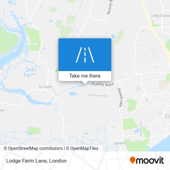 Lodge Farm Lane map
