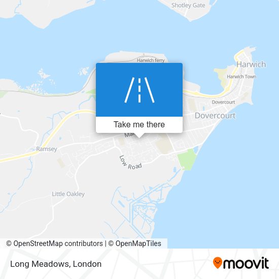 Long Meadows map