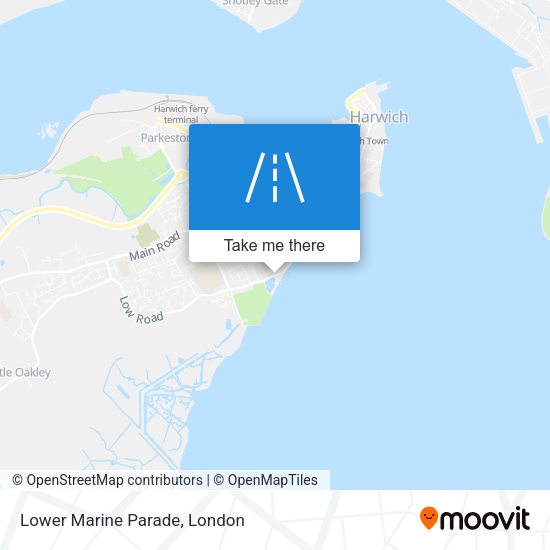 Lower Marine Parade map