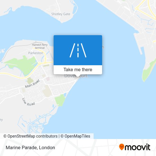 Marine Parade map