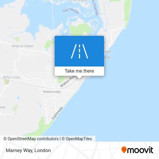 Marney Way map