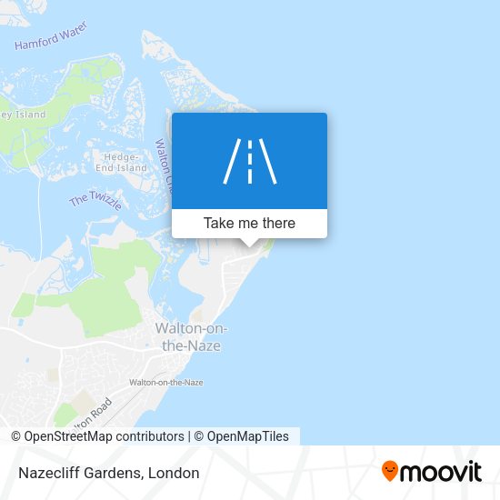 Nazecliff Gardens map