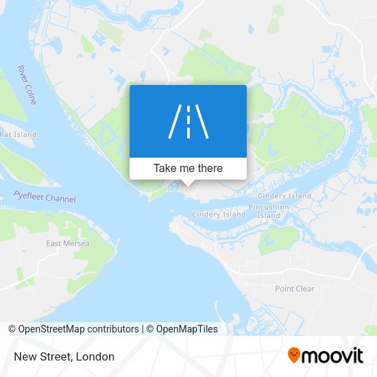 New Street map