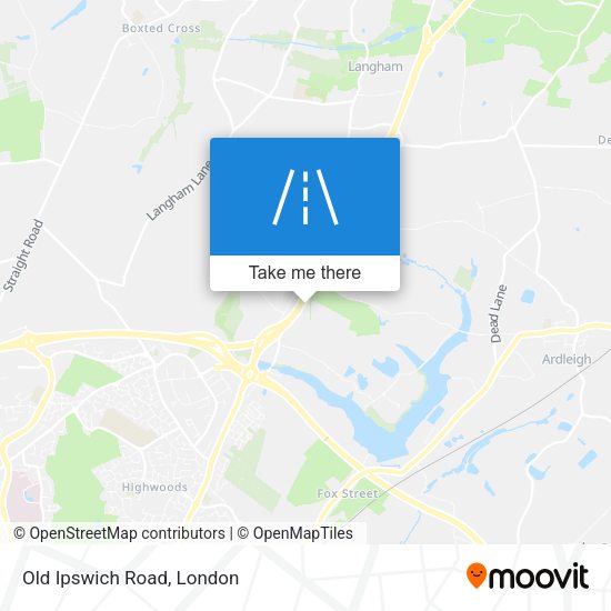 Old Ipswich Road map