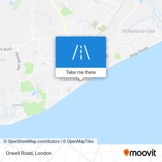 Orwell Road map