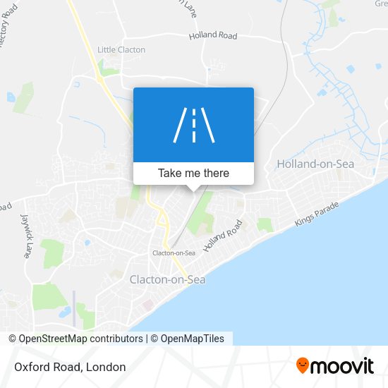 Oxford Road map