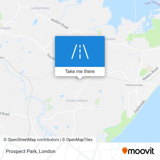 Prospect Park map