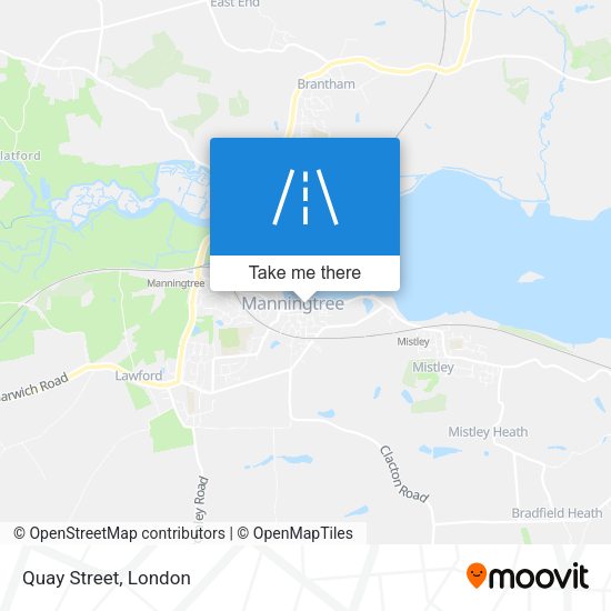 Quay Street map