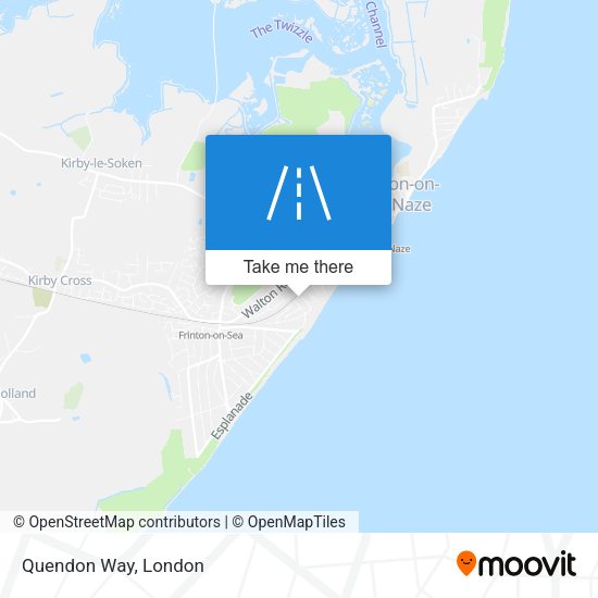 Quendon Way map