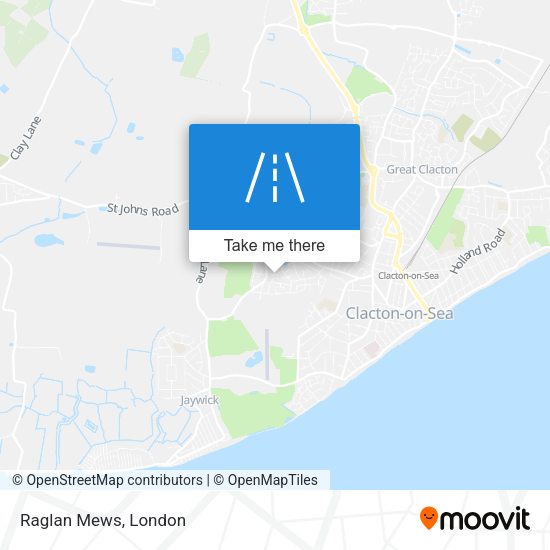 Raglan Mews map